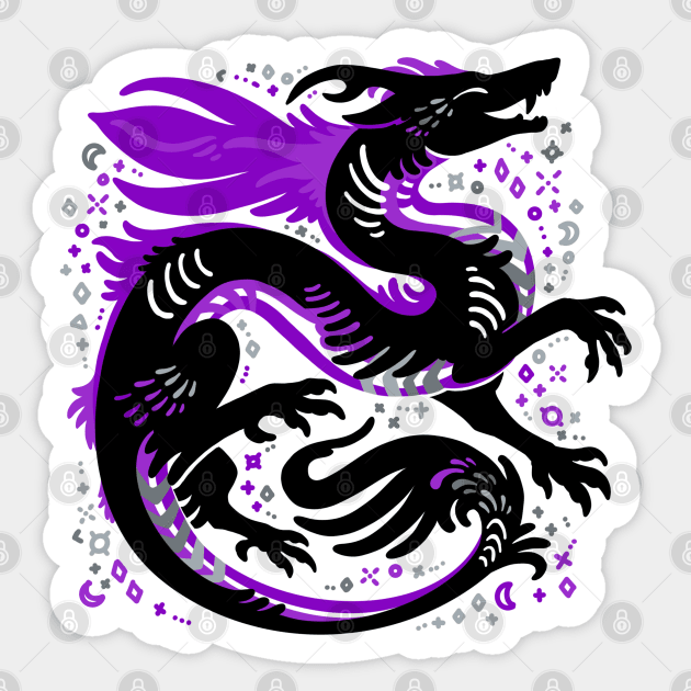 Ace Flag Dragon Reborn Sticker by Things By Diana